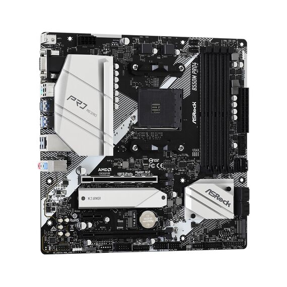 Asrock B550M Pro4 Socket AM4 micro ATX AMD  B550 | Techbox