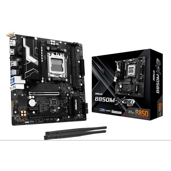 Asrock B850M-X WiFi R2 AMD B850 Socket AM5 micro ATX | Techbox