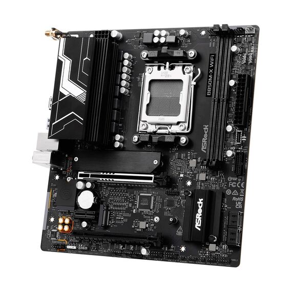 Asrock B850M-X WiFi R2 AMD B850 Socket AM5 micro ATX | Techbox