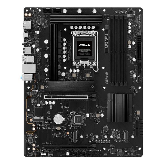 Asrock B860 Pro-A Intel B860 LGA 1851 (Socket V1) ATX | Techbox