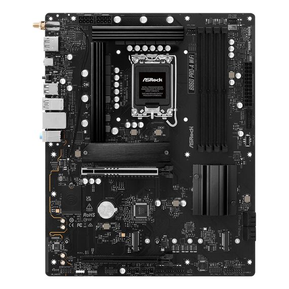 Asrock B860 Pro-A WiFi Intel B860 LGA 1851 (Socket V1) ATX | Techbox