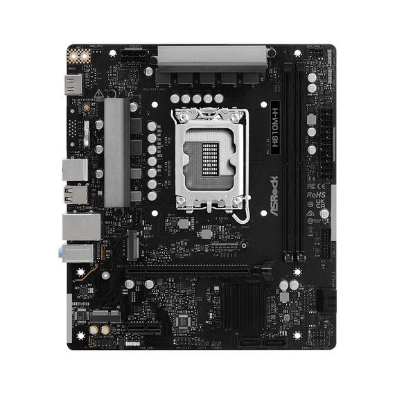 Asrock H810M-H Intel H810 LGA 1851 (Socket V1) micro ATX | Techbox