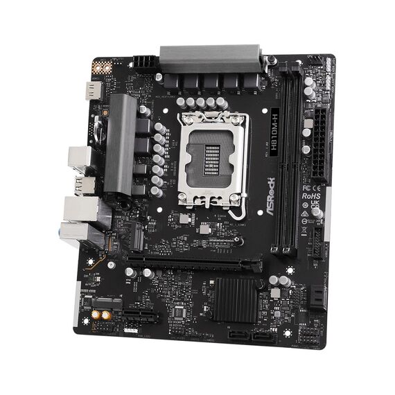 Asrock H810M-H Intel H810 LGA 1851 (Socket V1) micro ATX | Techbox