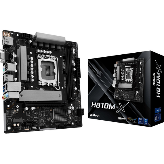 ASRock H810M-X Motherboard | Techbox