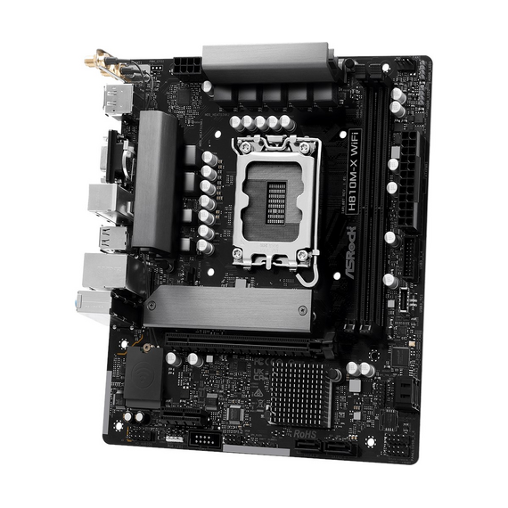 ASRock H810M-X WIFI Motherboard | Techbox