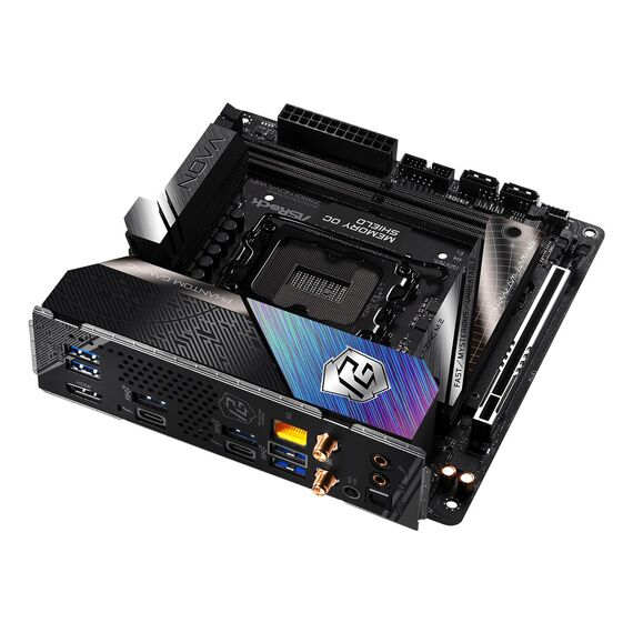 Asrock Phantom Gaming Z890I Nova WiFi Intel Z890 LGA 1851 (Socket V1) mini ITX - Motherboards - Laptops & PC Builds - Techbox