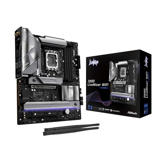 ASRock Z890 LiveMixer WiFi - Motherboard | Techbox