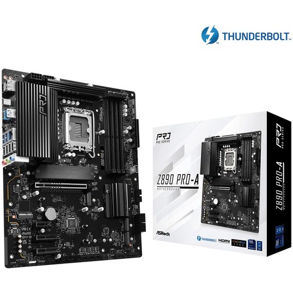 ASRock Z890 Pro-A Intel Z890 LGA 1851 (Socket V1) ATX motherboard | Techbox