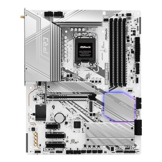 Asrock Z890 Pro RS WiFi White Intel Z890 LGA 1851 (Socket V1) ATX | Techbox