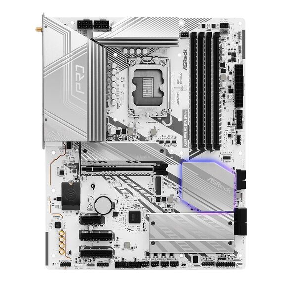 Asrock Z890 Pro RS WiFi White Intel Z890 LGA 1851 (Socket V1) ATX | Techbox