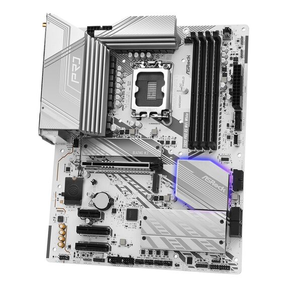 Asrock Z890 Pro RS WiFi White Intel Z890 LGA 1851 (Socket V1) ATX | Techbox