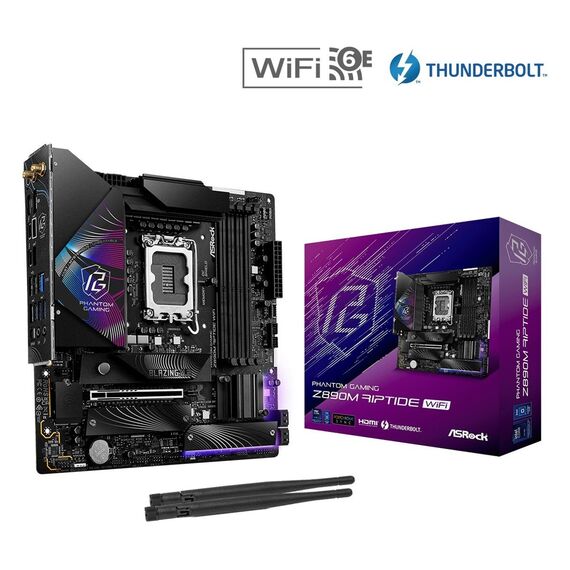 ASRock Z890M Riptide WiFi Motherboard | Techbox