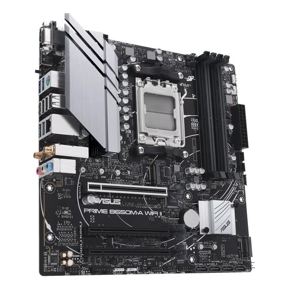 ASUS PRIME B650M-A WIFI II AMD B650 Socket AM5 micro ATX - Motherboards - Laptops & PC Builds - Techbox