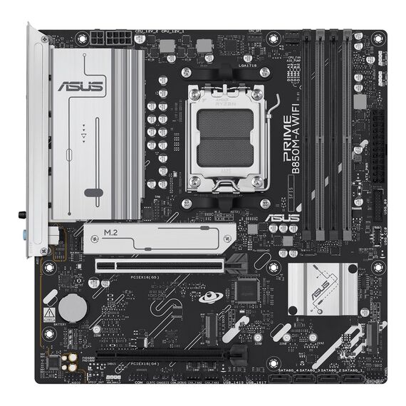 ASUS PRIME B850M-A WIFI AMD B850 Socket AM5 micro ATX - Motherboards - Laptops & PC Builds - Techbox