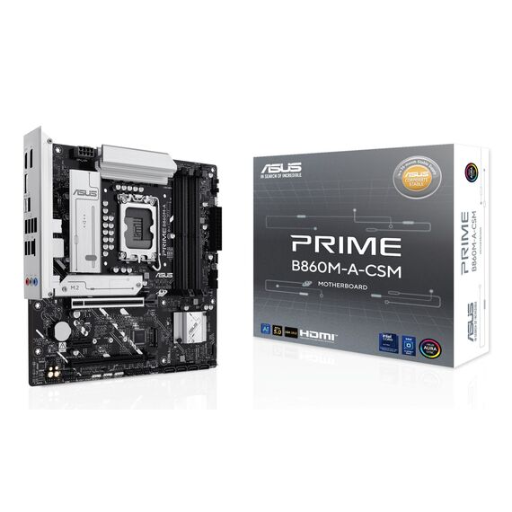 ASUS PRIME B860M-A-CSM Intel B860 LGA 1851 (Socket V1) micro ATX - Motherboards - Laptops & PC Builds - Techbox