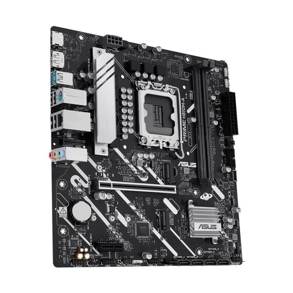 ASUS PRIME H810M-A-CSM Intel H810 LGA 1851 (Socket V1) micro ATX - Motherboards - Laptops & PC Builds - Techbox