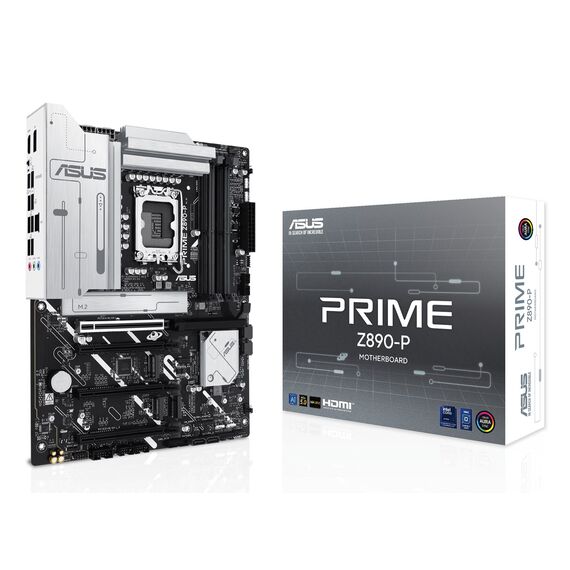 ASUS PRIME Z890-P Intel Z890 LGA 1851 (Socket V1) ATX motherboard - Motherboards - Laptops & PC Builds - Techbox