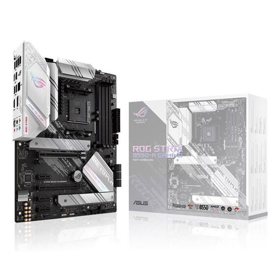 ASUS ROG STRIX B550-A GAMING AMD B550 ATX - Motherboards - Laptops & PC Builds - Techbox
