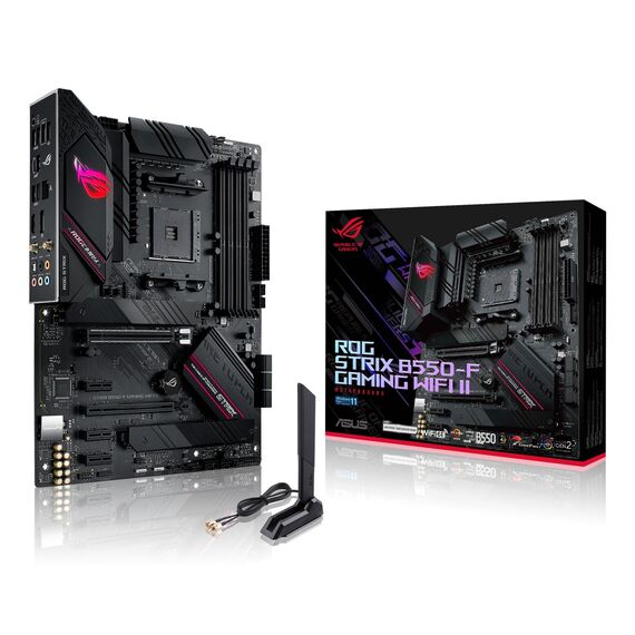 ASUS ROG STRIX B550-F GAMING WIFI II AMD B550 Socket AM4 ATX - Motherboards - Laptops & PC Builds - Techbox