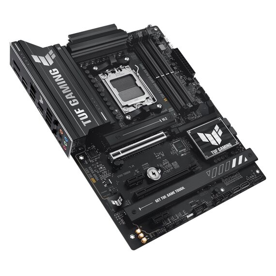 ASUS TUF GAMING B850-PLUS WIFI AMD B850 Socket AM5 ATX - Motherboards - Laptops & PC Builds - Techbox