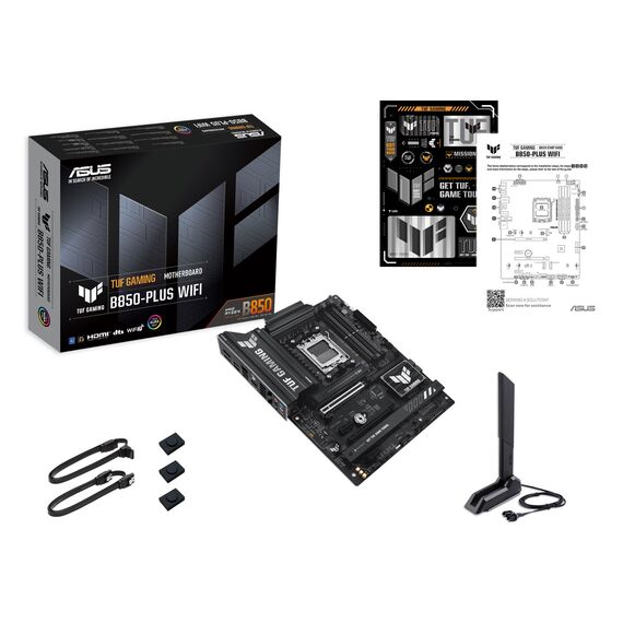 ASUS TUF GAMING B850-PLUS WIFI AMD B850 Socket AM5 ATX - Motherboards - Laptops & PC Builds - Techbox