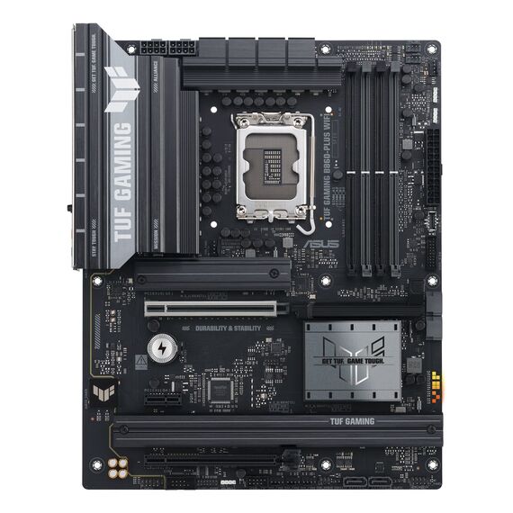 ASUS TUF GAMING B860-PLUS WIFI Intel B860 LGA 1851 (Socket V1) ATX - Motherboards - Laptops & PC Builds - Techbox
