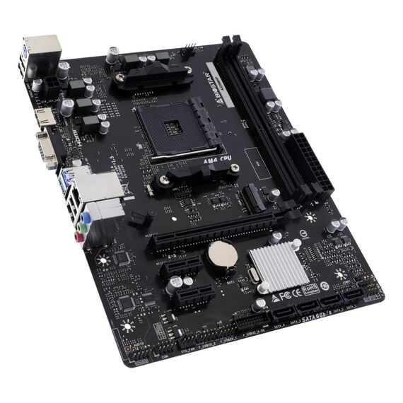 Biostar A520MHP motherboard AMD A520 Socket AM4 micro ATX | Techbox