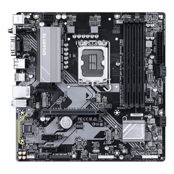 GIGABYTE B760M D3HP WIFI6 Motherboard - Supports Intel Core 14th Gen CPUs, 4+1+1 Phases Digital VRM, up to 5600MHz DDR5, 2xPCIe 4.0 M.2, Wi-Fi 6, GbE LAN, USB 3.2 Gen1 | Techbox