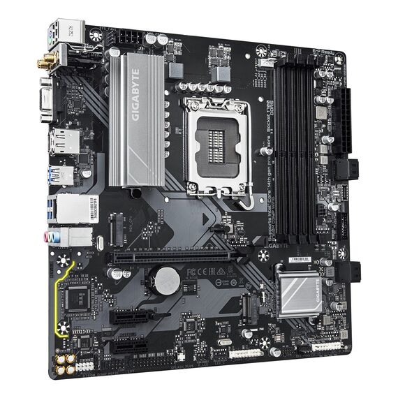 GIGABYTE B760M D3HP WIFI6 Motherboard - Supports Intel Core 14th Gen CPUs, 4+1+1 Phases Digital VRM, up to 5600MHz DDR5, 2xPCIe 4.0 M.2, Wi-Fi 6, GbE LAN, USB 3.2 Gen1 | Techbox