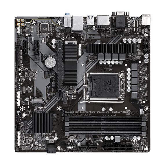 Gigabyte B760M DS3H DDR4 motherboard Intel B760 LGA 1700 micro ATX | Techbox
