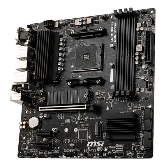 MSI B550M PRO-VDH WIFI motherboard AMD B550 Socket AM4 micro ATX - Motherboards - Laptops & PC Builds - Techbox