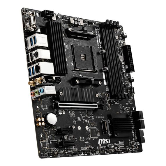 MSI B550M PRO-VDH WIFI motherboard AMD B550 Socket AM4 micro ATX - Motherboards - Laptops & PC Builds - Techbox