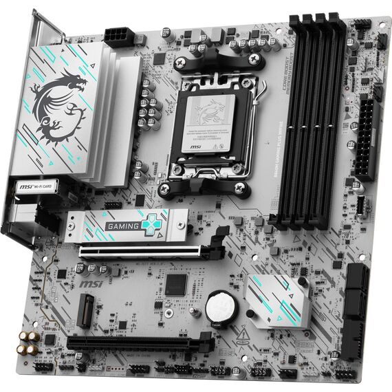 MSI B840M GAMING PLUS WIFI6E motherboard AMD B840 Socket AM5 micro ATX - Motherboards - Laptops & PC Builds - Techbox