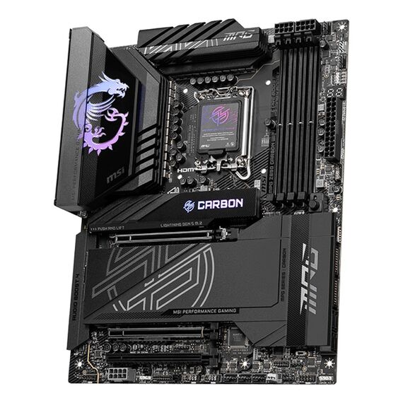 MSI MPG Z890 CARBON WIFI motherboard Intel Z890 LGA 1851 (Socket V1) ATX | Techbox