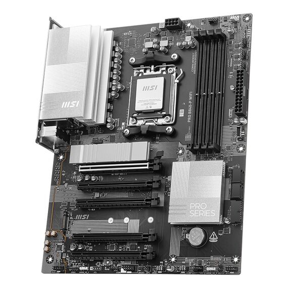 MSI PRO B840-P WIFI motherboard AMD B840 Socket AM5 ATX - Motherboards - Laptops & PC Builds - Techbox