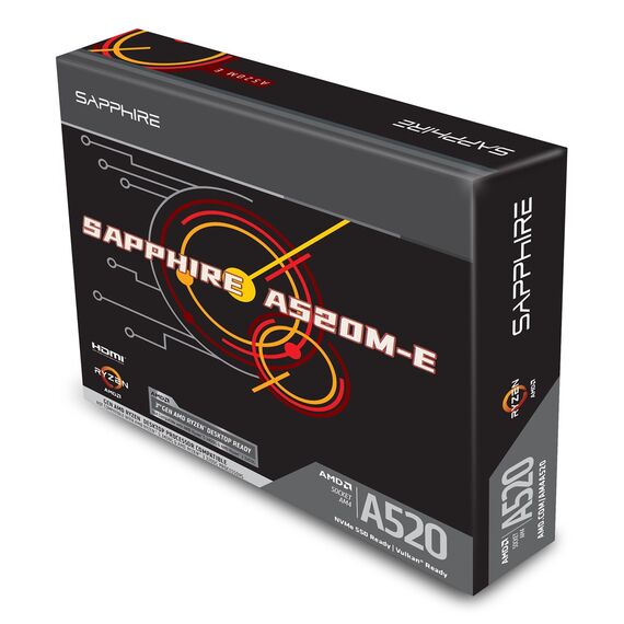 SAPPHIRE A520M-E motherboard - Motherboards - Laptops & PC Builds - Techbox