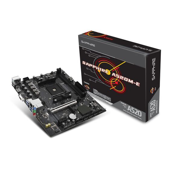 SAPPHIRE A520M-E motherboard - Motherboards - Laptops & PC Builds - Techbox