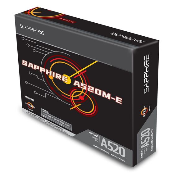 SAPPHIRE A520M-E motherboard - Motherboards - Laptops & PC Builds - Techbox