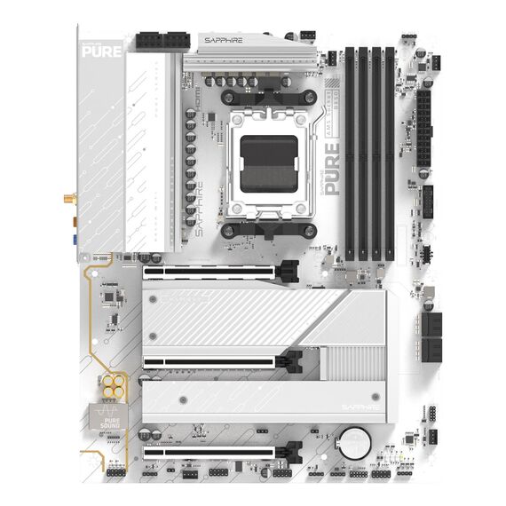 Sapphire PURE B850A WIFI 7 AMD B850 Socket AM5 ATX - Motherboards - Laptops & PC Builds - Techbox