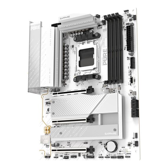 Sapphire PURE B850A WIFI 7 AMD B850 Socket AM5 ATX - Motherboards - Laptops & PC Builds - Techbox