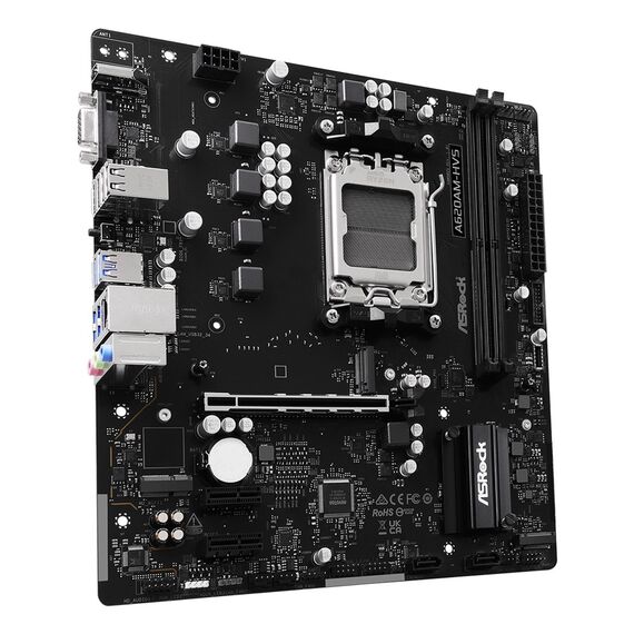 Asrock A620AM-HVS AMD A620A Socket AM5 micro ATX - Motherboards - Laptops & PC Builds - Techbox