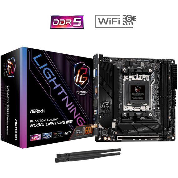 Asrock B650I LIGHTNING WIFI motherboard | Techbox