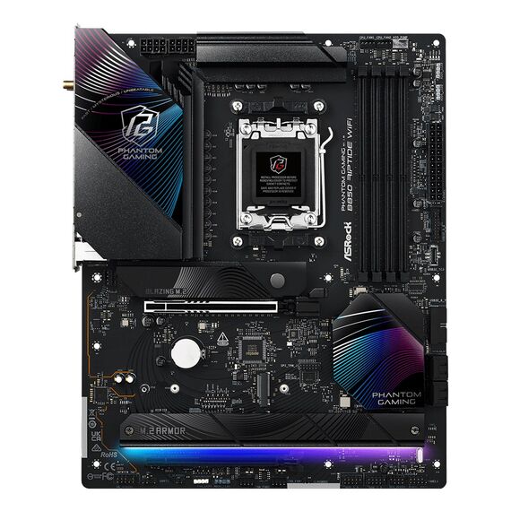 Asrock Phantom Gaming B850 Riptide WiFi AMD B850 Socket AM5 ATX | Techbox
