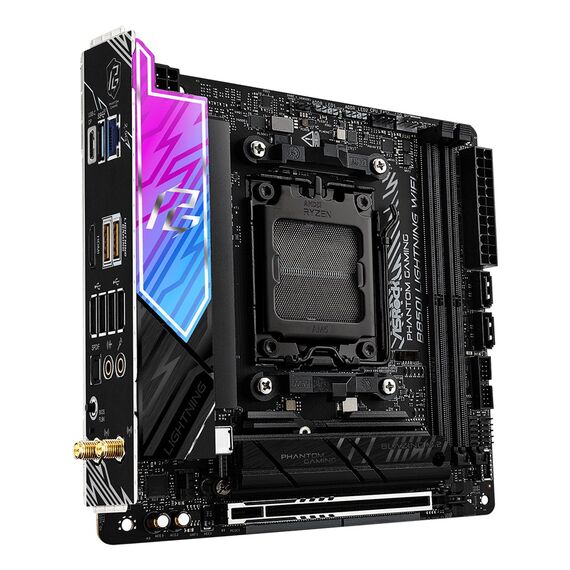 Asrock Phantom Gaming B850I Lightning WiFi AMD B850 Socket AM5 mini ITX | Techbox