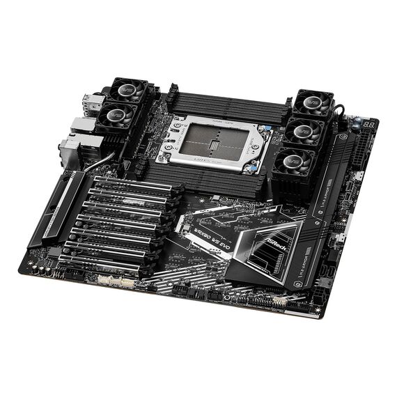 Asrock WRX90 WS EVO motherboard AMD WRX90 Socket sTR5 EEB - Motherboards - Laptops & PC Builds - Techbox