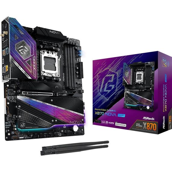ASRock X870 NOVA WIFI motherboard | Techbox