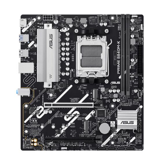 ASUS PRIME B840M-K AMD B840 Socket AM5 micro ATX - Motherboards - Laptops & PC Builds - Techbox