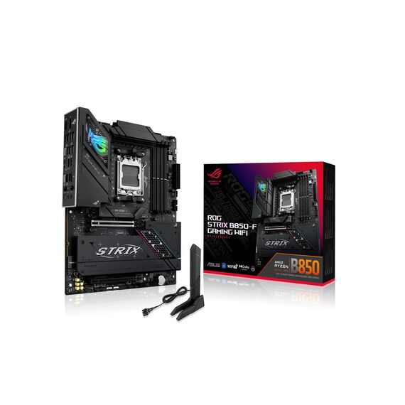 ASUS ROG STRIX B850-F GAMING WIFI AMD B850 Socket AM5 ATX - Motherboards - Laptops & PC Builds - Techbox