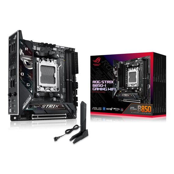 ASUS ROG STRIX B850-I GAMING WIFI AMD B850 Socket AM5 mini ITX - Motherboards - Laptops & PC Builds - Techbox