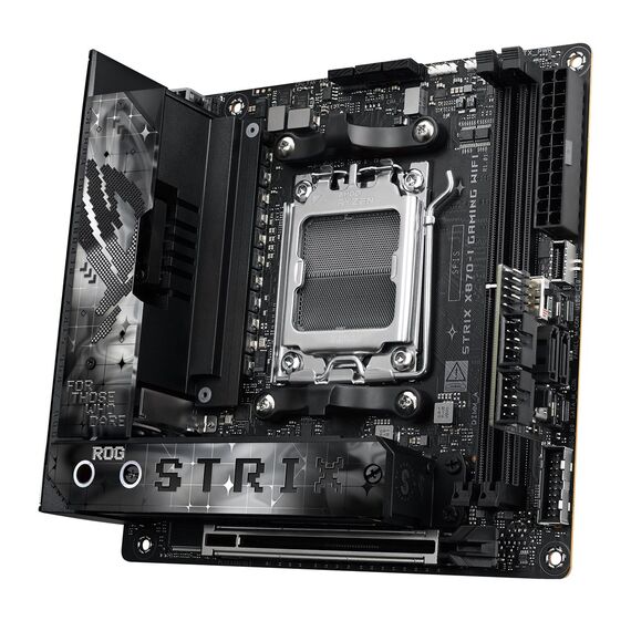ASUS ROG STRIX X870-I GAMING WIFI AMD X870 socket AM5 mini ITX motherboard - Motherboards - Laptops & PC Builds - Techbox